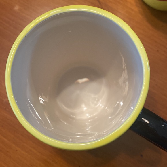 Cracker Barrel Smiley His & Her Yellow/Black Coffee Mugs - Set of 2 - SO CUTE 😎 - Picture 10 of 14